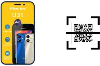 Como ler QR code no HiSense U31?