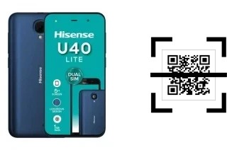 Como ler QR code no HiSense U40 Lite?