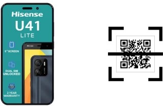 Como ler QR code no HiSense U41 Lite?