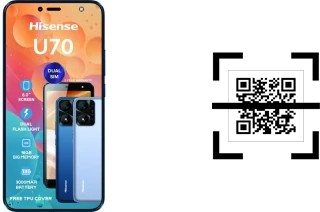 Como ler QR code no HiSense U70?