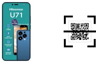 Como ler QR code no HiSense U71?