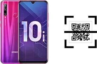 Como ler QR code no Honor 10i?