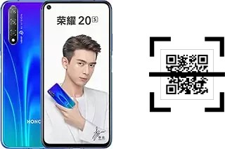 Como ler QR code no Honor 20S?