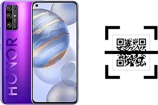 Como ler QR code no Honor 30?