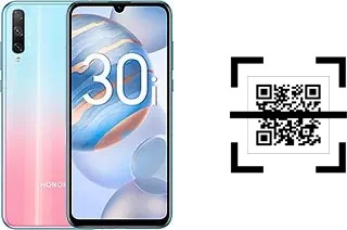 Como ler QR code no Honor 30i?