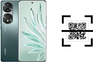 Como ler QR code no Honor 70 Pro+?