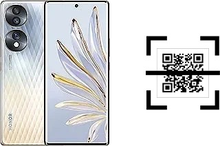 Como ler QR code no Honor 70?