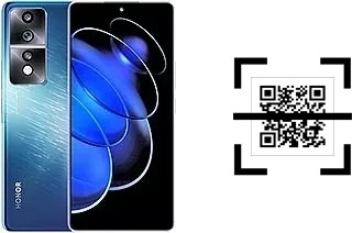 Como ler QR code no Honor 80 GT?