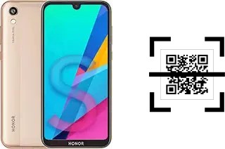 Como ler QR code no Honor 8S?