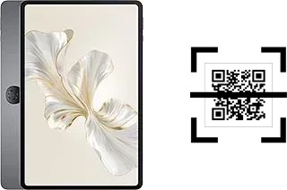 Como ler QR code no Honor Pad 9?