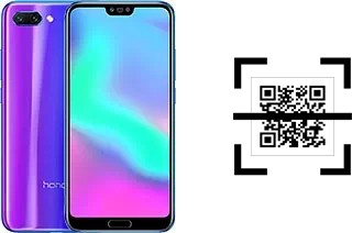 Como ler QR code no Honor 10?