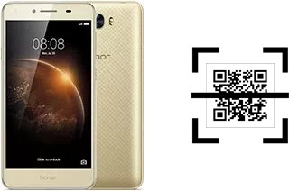 Como ler QR code no Honor 5A?