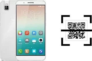 Como ler QR code no Honor 7i?