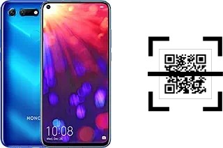 Como ler QR code no Honor View 20?