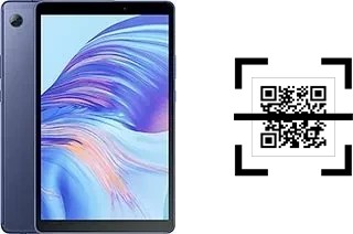 Como ler QR code no Honor Tablet X7?