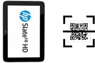 Como ler QR code no HP Slate10 HD?