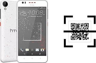 Como ler QR code no HTC Desire 825?