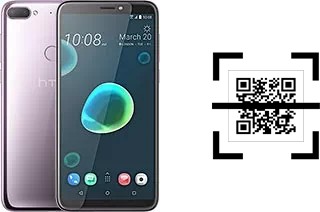 Como ler QR code no HTC Desire 12+?