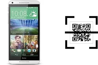 Como ler QR code no HTC Desire 816G dual sim?