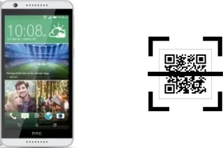 Como ler QR code no HTC Desire 820s?