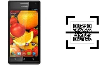 Como ler QR code no Huawei Ascend P1?