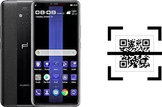 Como ler QR code no Huawei Mate 20 RS Porsche Design?