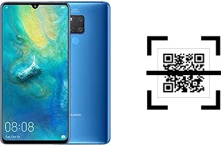 Como ler QR code no Huawei Mate 20 X?