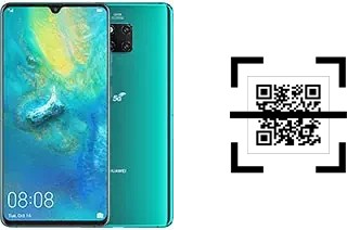 Como ler QR code no Huawei Mate 20 X (5G)?