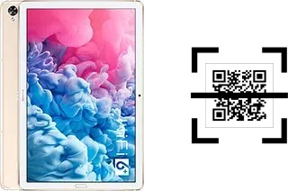 Como ler QR code no Huawei MatePad 10.8?