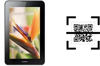 Como ler QR code no Huawei MediaPad 7 Vogue?