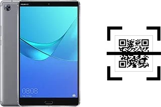 Como ler QR code no Huawei MediaPad M5 8?