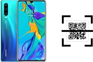 Como ler QR code no Huawei P30?