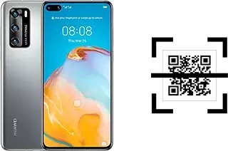 Como ler QR code no Huawei P40?