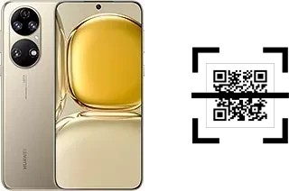 Como ler QR code no Huawei P50?