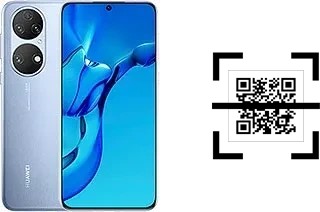 Como ler QR code no Huawei P50E?