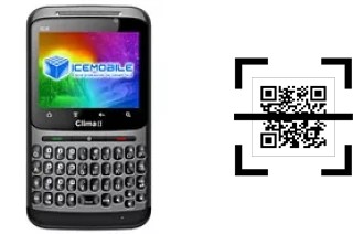 Como ler QR code no Icemobile Clima II?