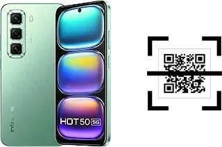 Como ler QR code no Infinix Hot 50?