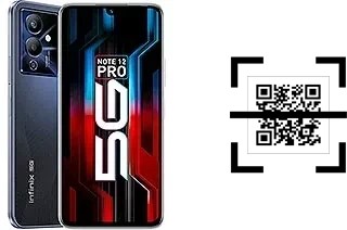 Como ler QR code no Infinix Note 12 Pro 5G?