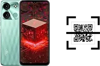 Como ler QR code no itel A60s?