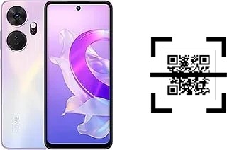 Como ler QR code no itel P55+?