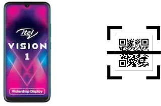 Como ler QR code no itel Vision 1?