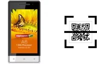 Como ler QR code no Karbonn A6?