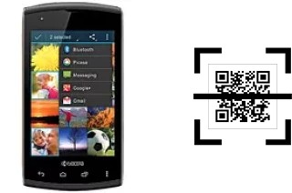 Como ler QR code no Kyocera Rise C5155?