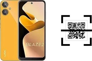 Como ler QR code no Lava Blaze 2?