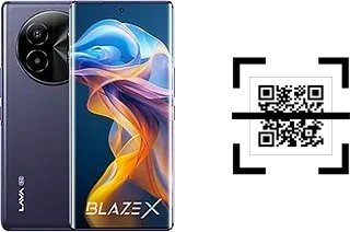 Como ler QR code no Lava Blaze X?