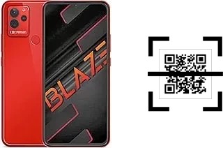 Como ler QR code no Lava Blaze?