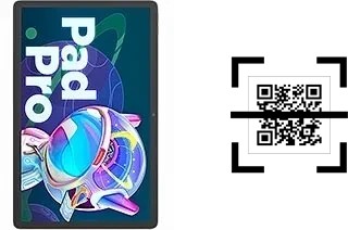 Como ler QR code no Lenovo Pad Pro 2022?