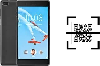 Como ler QR code no Lenovo Tab 7?