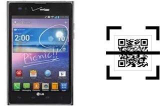 Como ler QR code no LG Intuition VS950?