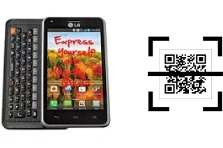 Como ler QR code no LG Mach LS860?